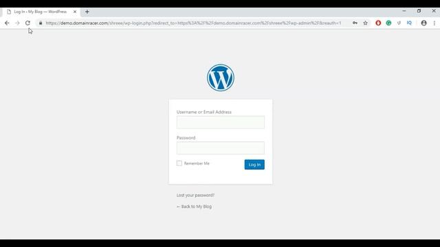How To Login & Logout From WordPress Admin Dashboard: DomainRacer смотреть онлайн