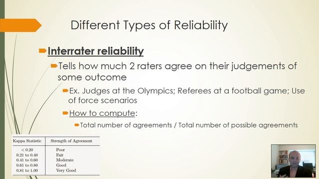 Reliability in Statistics: Calculating test-retest & interrater reliability in Excel: Ch 6 смотреть онлайн