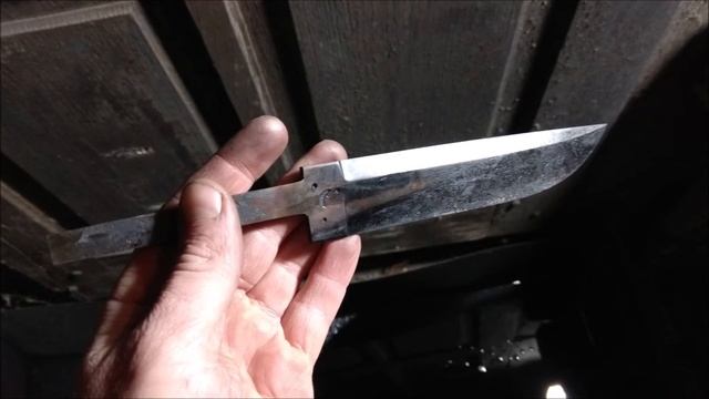 Охотничий нож из стали 40Х13/ making a hunting knife.#xanderknife смотреть онлайн