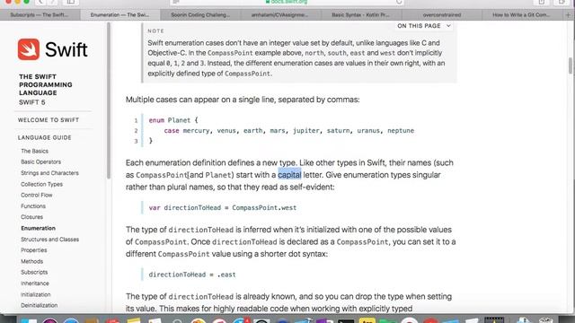 IOS, Swift 5, Interview Theory, Tutorial, #08 P1: Enumeration ( Syntax ) смотреть онлайн
