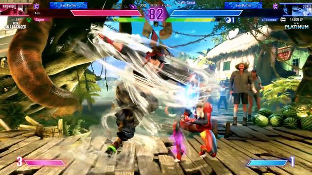 PLAYING RASHID IN STREET FIGHTER 6! - Street Fighter 6: "Rashid" gameplay смотреть онлайн