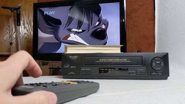 TESTED SHARP VC-A410 VHS VCR Player Recorder w/ Remote & Cable Vintage смотреть онлайн