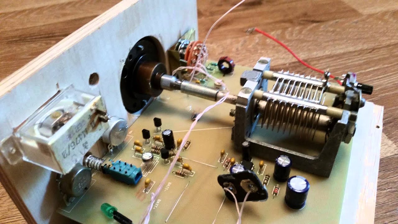 Сборка clone MFJ-8100 регенеративный приемник (могиканин) смотреть онлайн