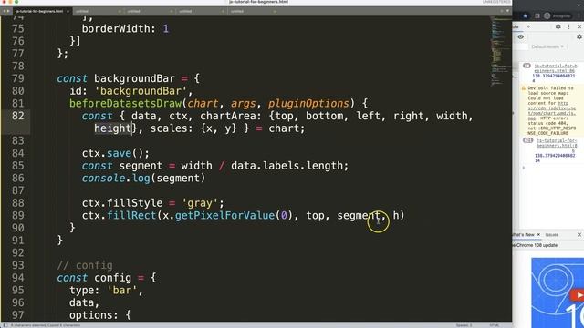 How to Add Background Behind Bar in Chart JS 4 смотреть онлайн