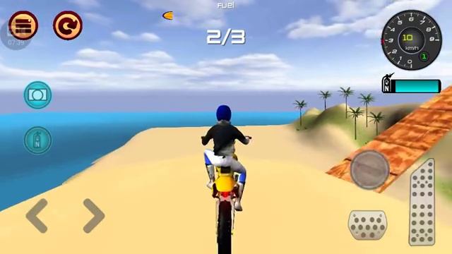 MOTOCROSS BEACH RACE JUMPING 3D #Dirt Motor Cycle Racer Game #Bike Games To Play #Games For Android смотреть онлайн