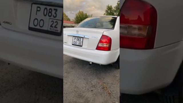 Прямоток Mazda Familia c AJS ОТСЕЧКА смотреть онлайн