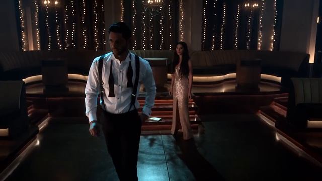 Люцифер 4x04 - Ева принимает истинный облик Люцифера и целует его