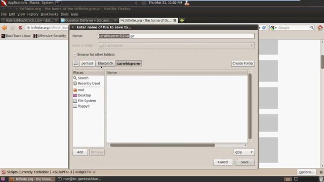 BackTrack 5 R3: Installing carwhisperer смотреть онлайн
