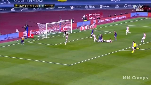 Barcelona vs Athletic Bilbao ● 2-3 ● Messi first RED CARD for Barca смотреть онлайн