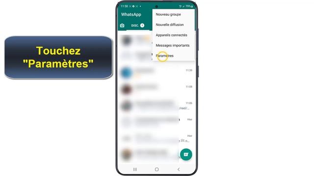 Comment mettre un mot de passe sur WhatsApp Samsung, verrouiller WhatsApp empreinte Android смотреть онлайн