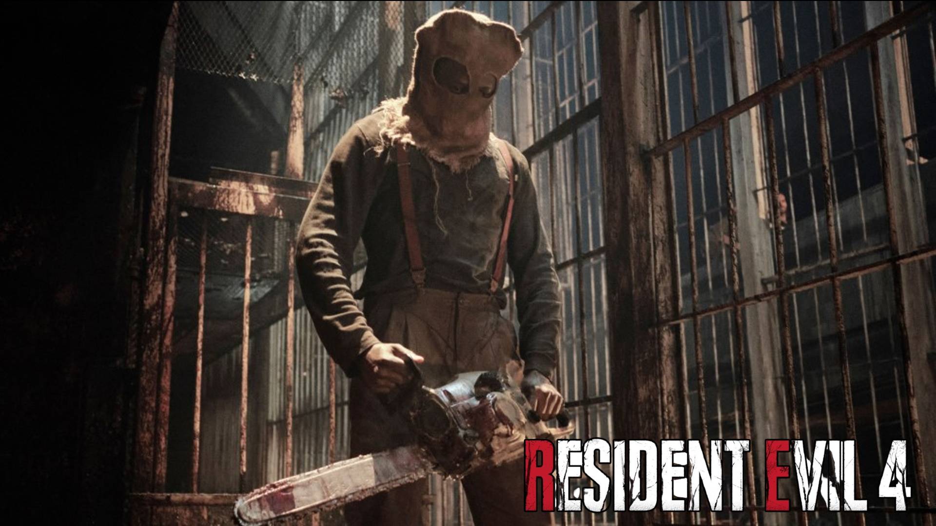 Очередная встреча с Майклом Майерсом в Resident Evil 4 смотреть онлайн