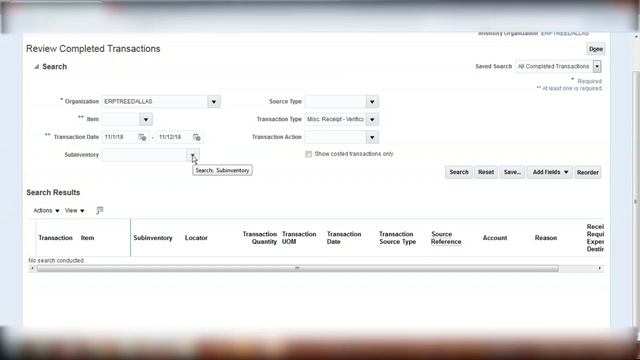 Miscellaneous Transactions in Oracle Fusion Inventory | Oracle Fusion SCM Training смотреть онлайн