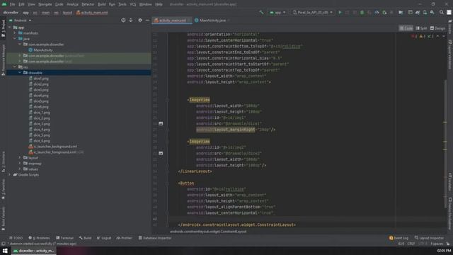 How to Create Dice Roller in Android Studio | Dice Roller| Codekv | Kushvyas смотреть онлайн