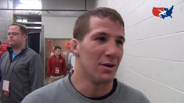 Ohio State's Logan Stieber after picking up first round fall смотреть онлайн