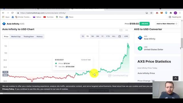 Axie Infinity Economy: AXS STAKING IS HERE!!! AXS token value just went CRAZY!! Oct 2021 смотреть онлайн