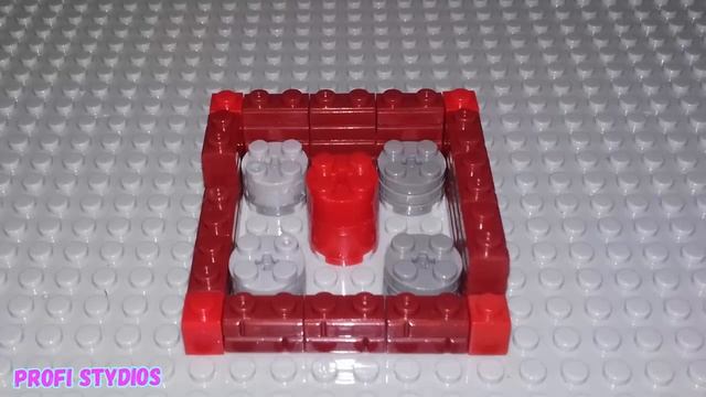MOC LEGO DIY Самоделка Клумба с цветами смотреть онлайн