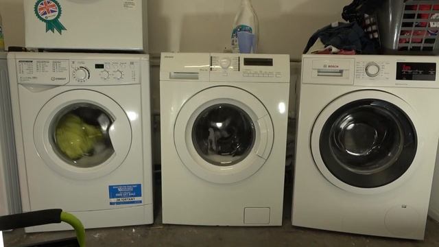 Wash Race - £20 Washers (Indesit Vs. John Lewis Vs. Bosch) / 30 Minute Wash