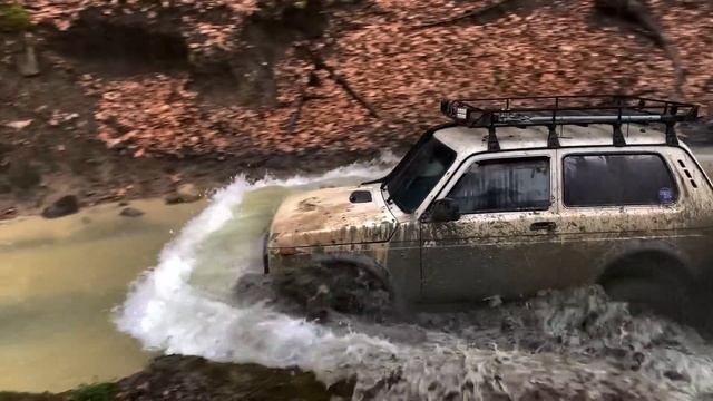 #SKrdOffroad Когда больше нет дороги! УАЗ на 40 новички на НИВЕ боевое крещение Сутки в лесу без сн смотреть онлайн