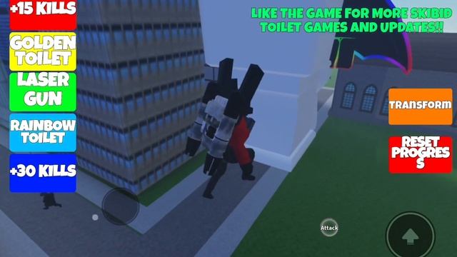 Roblox Cameraman VS Skibidi Toilet смотреть онлайн
