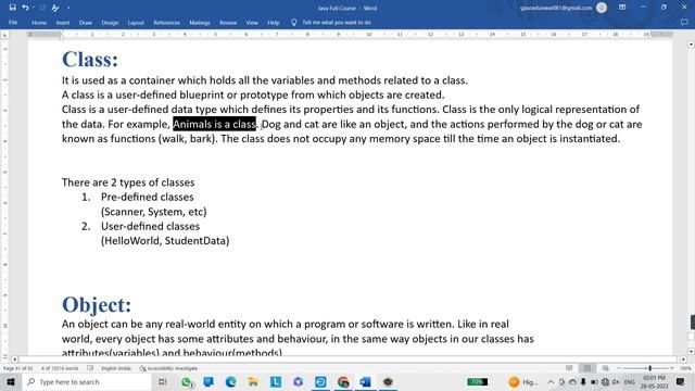 Object Oriented Programming(OOPs) | Class,Object & method|Constructor & this Key-word | Tutorial #3 смотреть онлайн