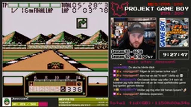 (Del 4/6) 294/300 - F1 Pole Position - Projekt Game Boy смотреть онлайн