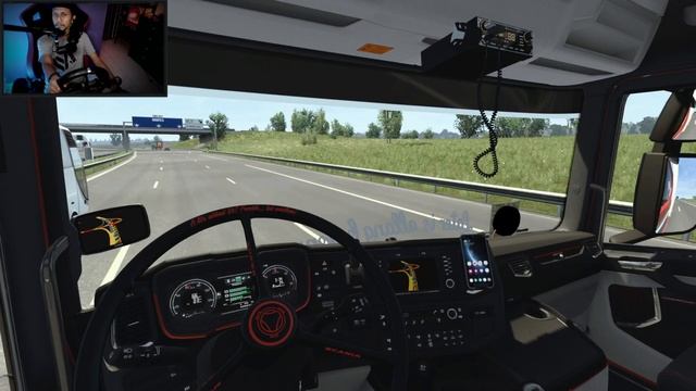 POV Driving Scania R Next Gen (2016) with custom skin смотреть онлайн
