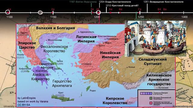 Обзор первых крестовых походов | Средневековье | Мировая История (5 видео) смотреть онлайн