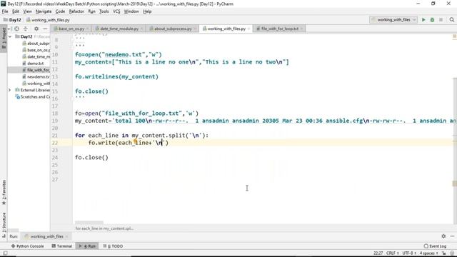 Python Scripting Tutorials | Read and Write files with Python смотреть онлайн