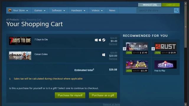 Steam Winter Sale Ending | I need Crafting Games смотреть онлайн