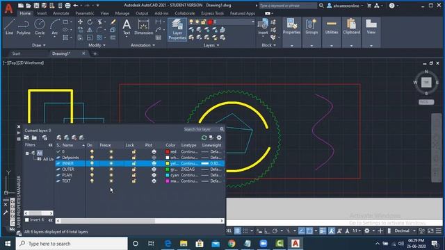 AHCAREER online AutoCAD Format Commands 015 смотреть онлайн