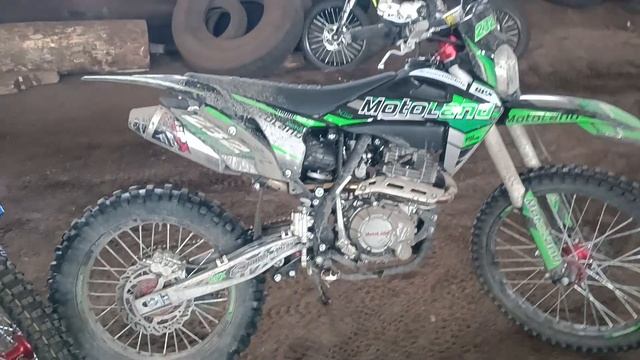 MotoLand XT 300 HS Бигбор vs XT250HS 4 клапана Новокузнецк Новосибирск смотреть онлайн