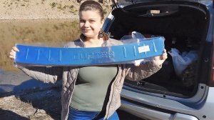 Рено Дастер Установка накладки заднего бампера на Duster