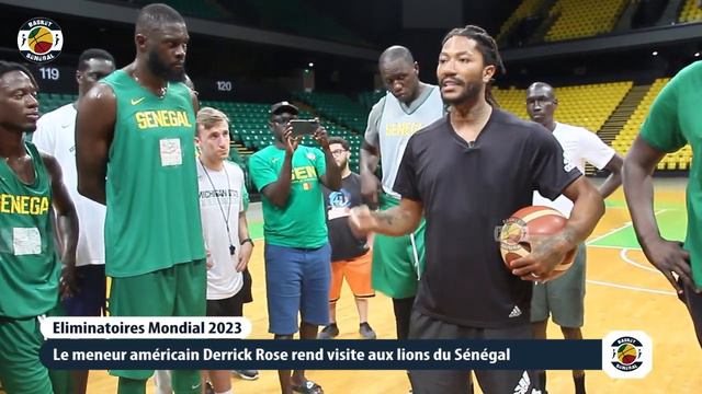 Mondial 2023 - Le message de Derrick Rose aux lions du Sénégal | Basketsenegal смотреть онлайн