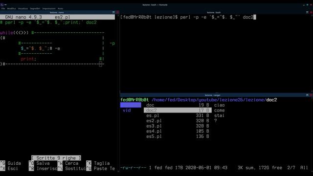 Perl: lezione 26: one-liners смотреть онлайн