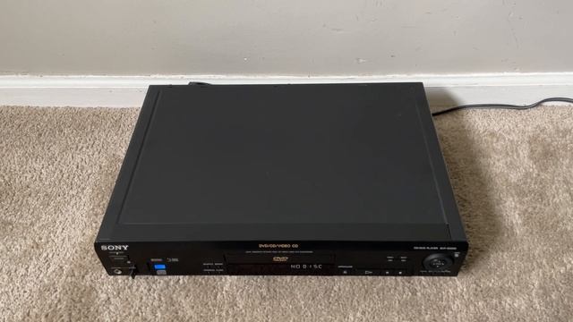 Sony DVP-S500D Single DVD Compact Disc CD Player смотреть онлайн