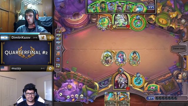 DimitriKazov vs muzzy | 2021 Hearthstone Grandmasters Americas | Top 8 | Season 2 | Week 7 смотреть онлайн