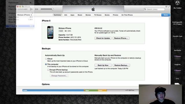 iPhone 5 "synch session failed" FIX смотреть онлайн