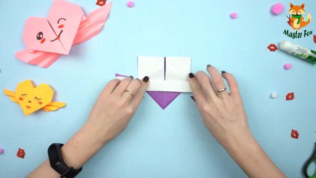 HOW TO MAKE A HEART. ORIGAMI A SIMPLE HEART OF PAPER / сердце с секретом смотреть онлайн