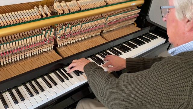 Awesome Blues Piano by old dude who still know how to swing смотреть онлайн
