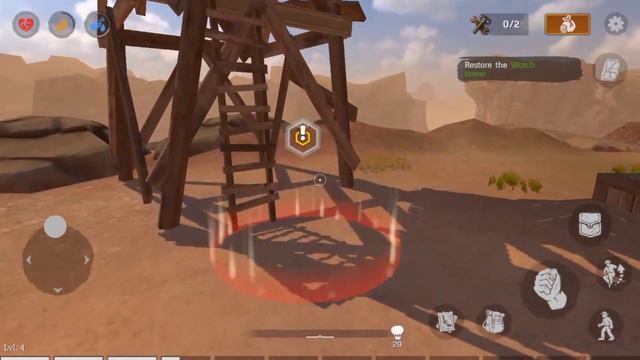 First Day On Desert Nomad| Part-01 |Desert Nomad Raft Survival Gameplay Walkthrough| #raftsurvival