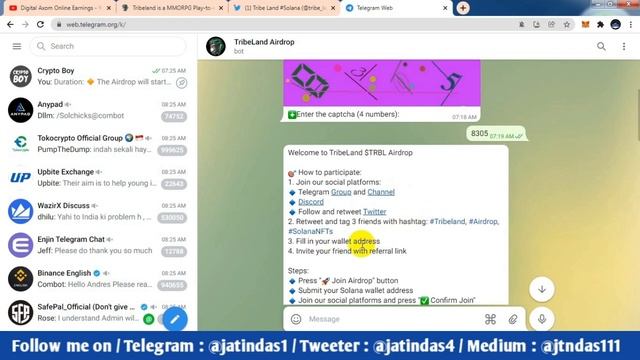 TRIBE LAND ? New Play to Earn Metaverse NFT Game ? 150$ TRBL Token Airdrop ? New Solana Game смотреть онлайн