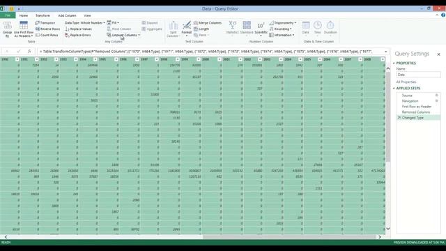 Power BI (Power Query) üzerinde Pivot - UnPivot İşlemleri смотреть онлайн