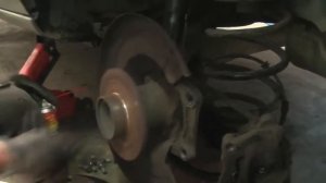 Замена заднего подшипника на Opel Zafira