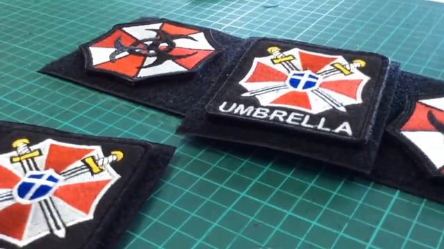 Нашивки патчи с пришитыми липучками umbrella patch airsoft смотреть онлайн