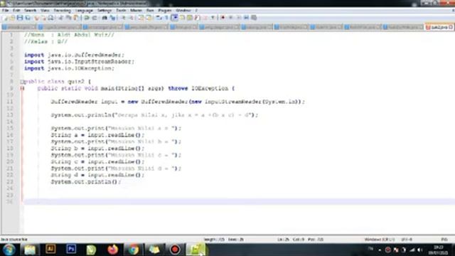 Kelas BufferedReader Bahasa JAVA смотреть онлайн