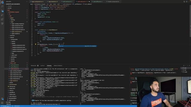 Angular State Management Using NgRx in 2021 : Login flow Tutorial (Redux / Rxjs) смотреть онлайн