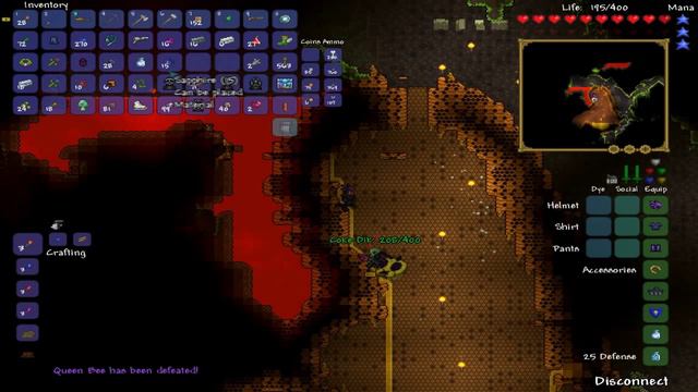 Terraria 1.2 Gameplay/Walkthrough Co-op Episode 23: Queen Bee смотреть онлайн