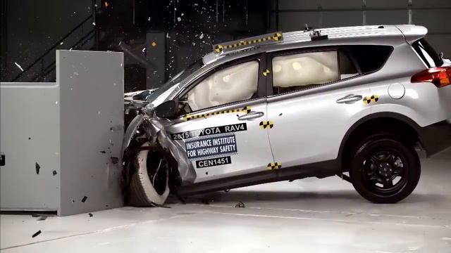 Краш Тест Toyota RAV4 2015 : Краш Тест от BestCarTest смотреть онлайн