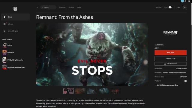Free Games - Epic Games Store 3rd MYSTERY GAME Hint? | Mian Muaaz