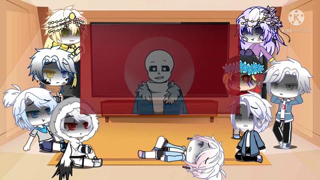 Past sans Au's react to their future Meme 《Horror Sans // part 2/10》 смотреть онлайн